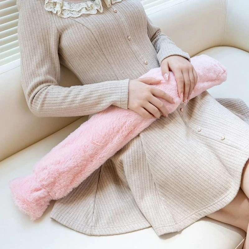 Oversized Extra Long Thickened Hot Water Bottle - Leak-Proof Water Filling Bed Large Capacity Winter Bed Heater for Cold Nights
