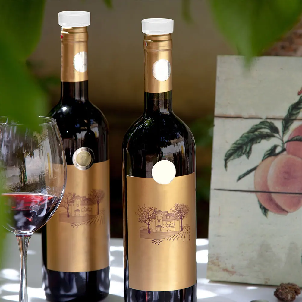 10 قطعة T على شكل سدادات النبيذ قابلة لإعادة الاستخدام الزجاجة المقابس للنبيذ البيرة الطازجة حارس المشروبات سدادة السائبة ديكور الحفلات استخدام