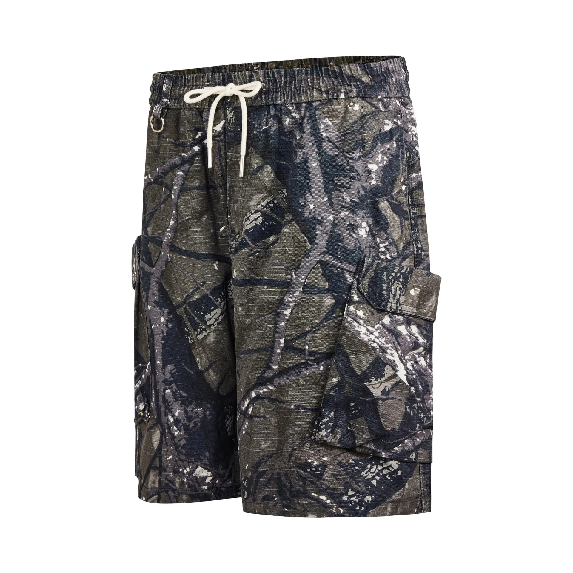 

MADE EXTREME Camouflage Tree Branch Printing Shorts for Men and Women