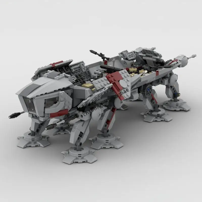 

New 729Pcs Famous Star Battle Movie Moc At-Ot Walker Model Building Blocks Diy Creative Ideas Kid Toy Christmas Birthday Gift