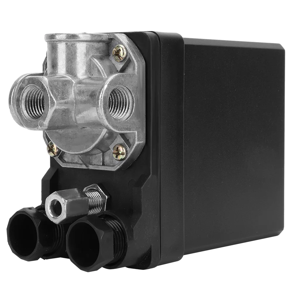 380V 3 Phase 4 Hole Vertical Type Pressure Switch Control Valve G1/4