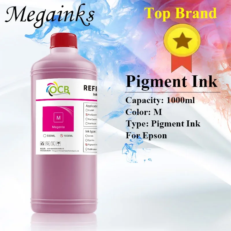 Alta qualidade tinta do pigmento, adequado para Epson SureColor P6000 P7000 P8000 P9000 P6080 P7080 P8080 P9080 P800 P700 SL-D800 SL-D880, 1000ml