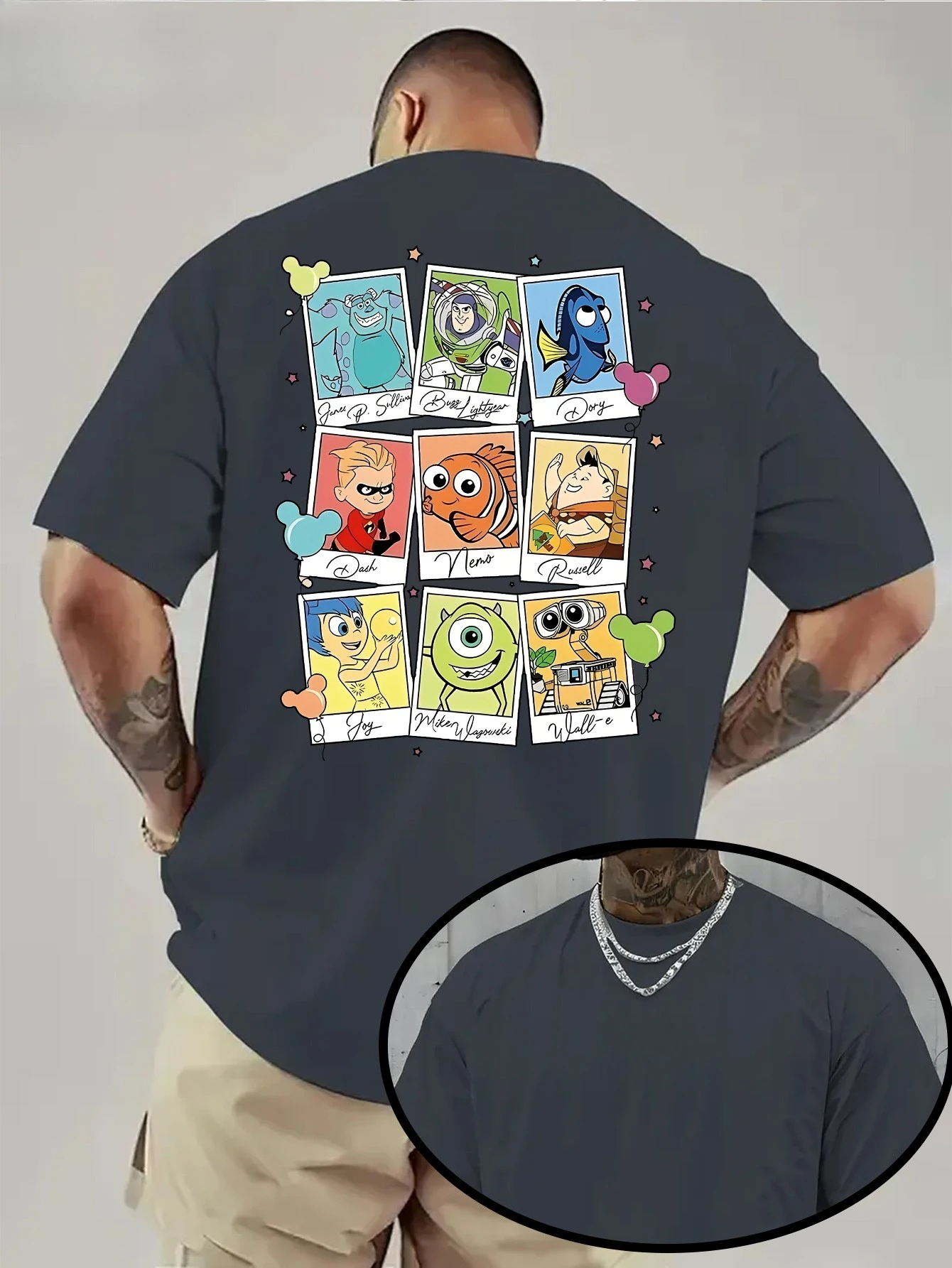 المربى P Sin متنفس الاندفاع الليمون الصدأ العسكرية Legislator نمط مطبوعة الرجال الشارع موضة 2026 تي شيرت رياضي غير رسمي #4