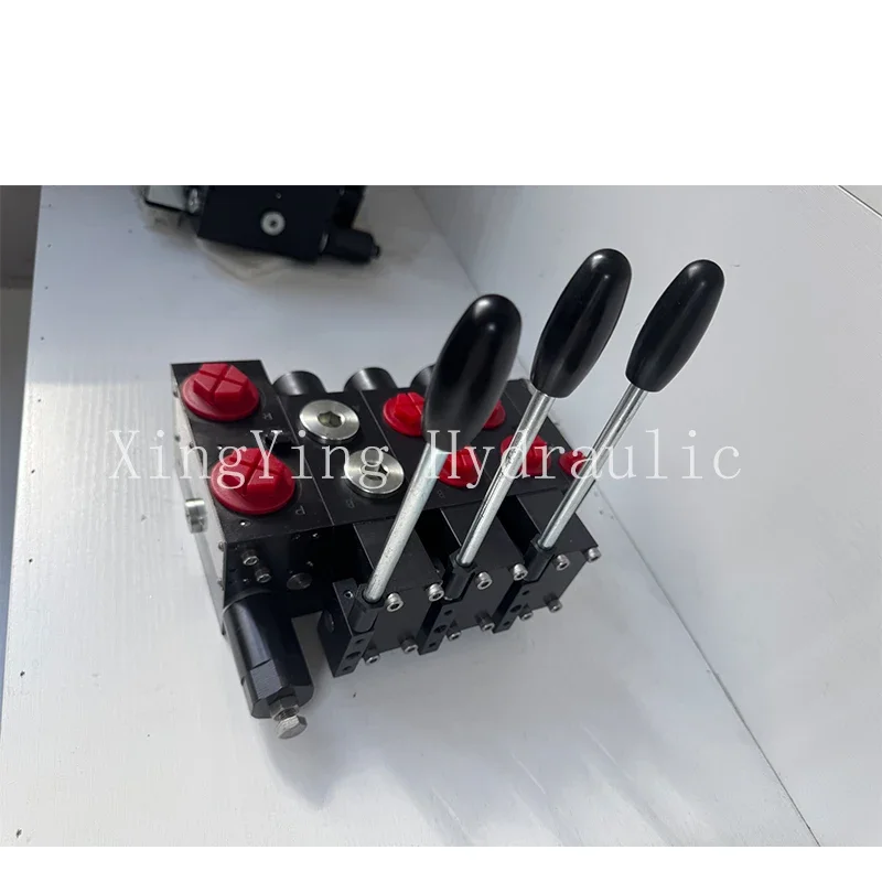 Multi-way valve hand electric integrated valve three-way load-sensitive proportional control valve