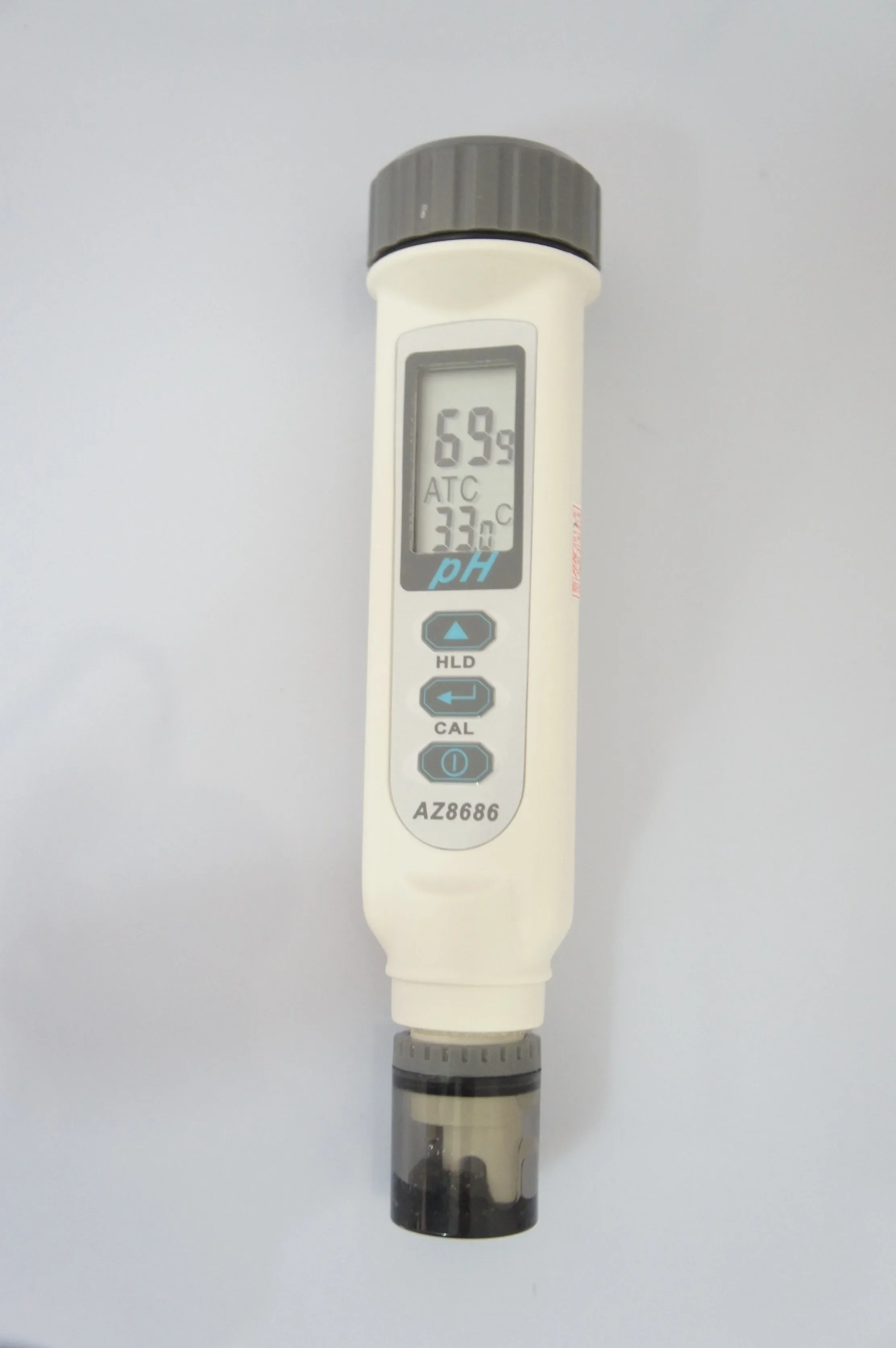 AZ-8686 Digital Waterproof pH Meter 0~14 Portable Pen Type High Precision Water Quality Acid and Alkali Tester