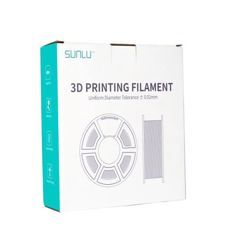 SUNLU PETG/SILK/PLA/TPU/ABS 3D knihtiskař nitka 1roll 1.75mm nitka životního materiál pro 3D pero & tiskáren