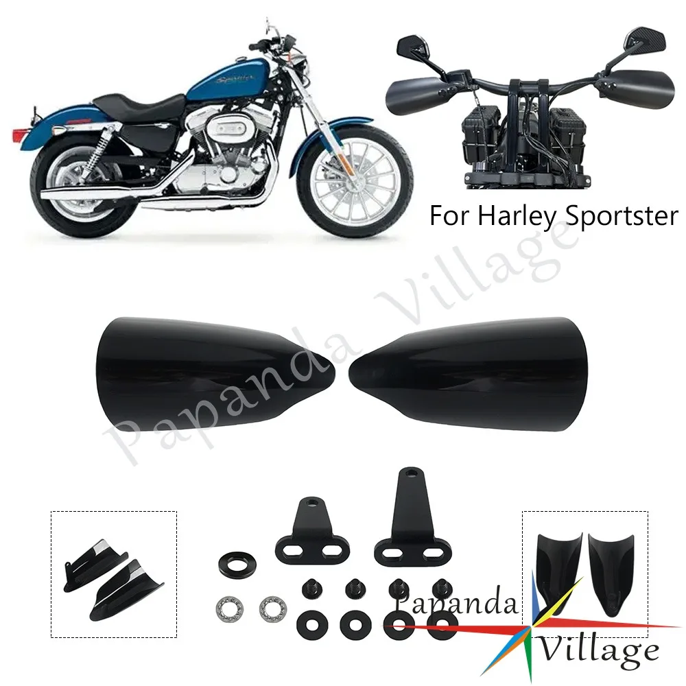 

For Harley Sportster XL 883 883R 2004-2006 Iron XL 1200NS 883N Superlow 883N XL 883L Motorcycle Hand Guards Habdlebar Protector