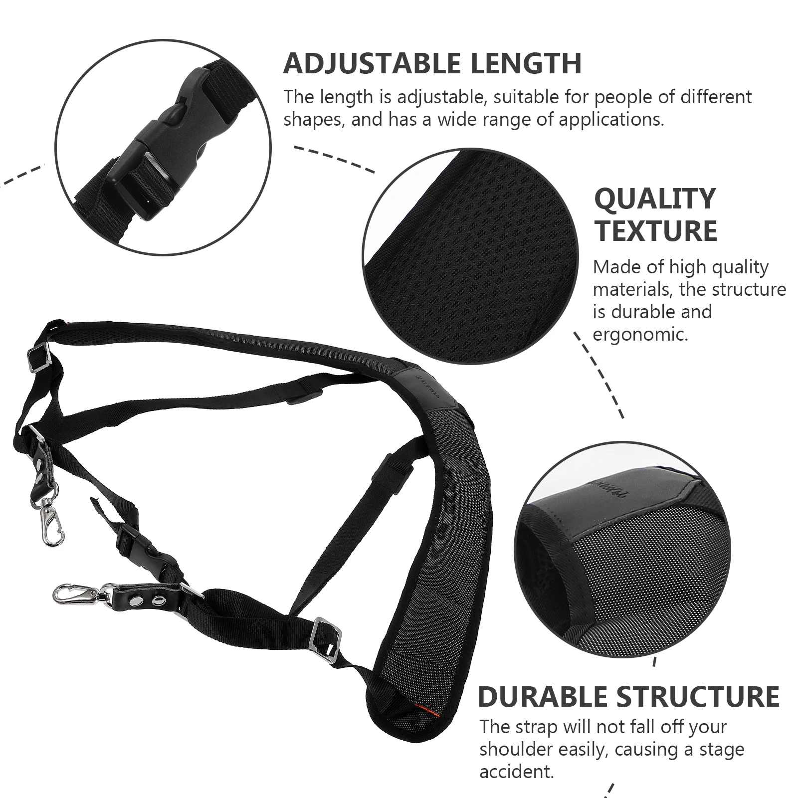 

1pc African Drum Strap Adjustable Djembe Belt Comfortable Shoulder Instrument Accessory For Tambourine Drum Replacement