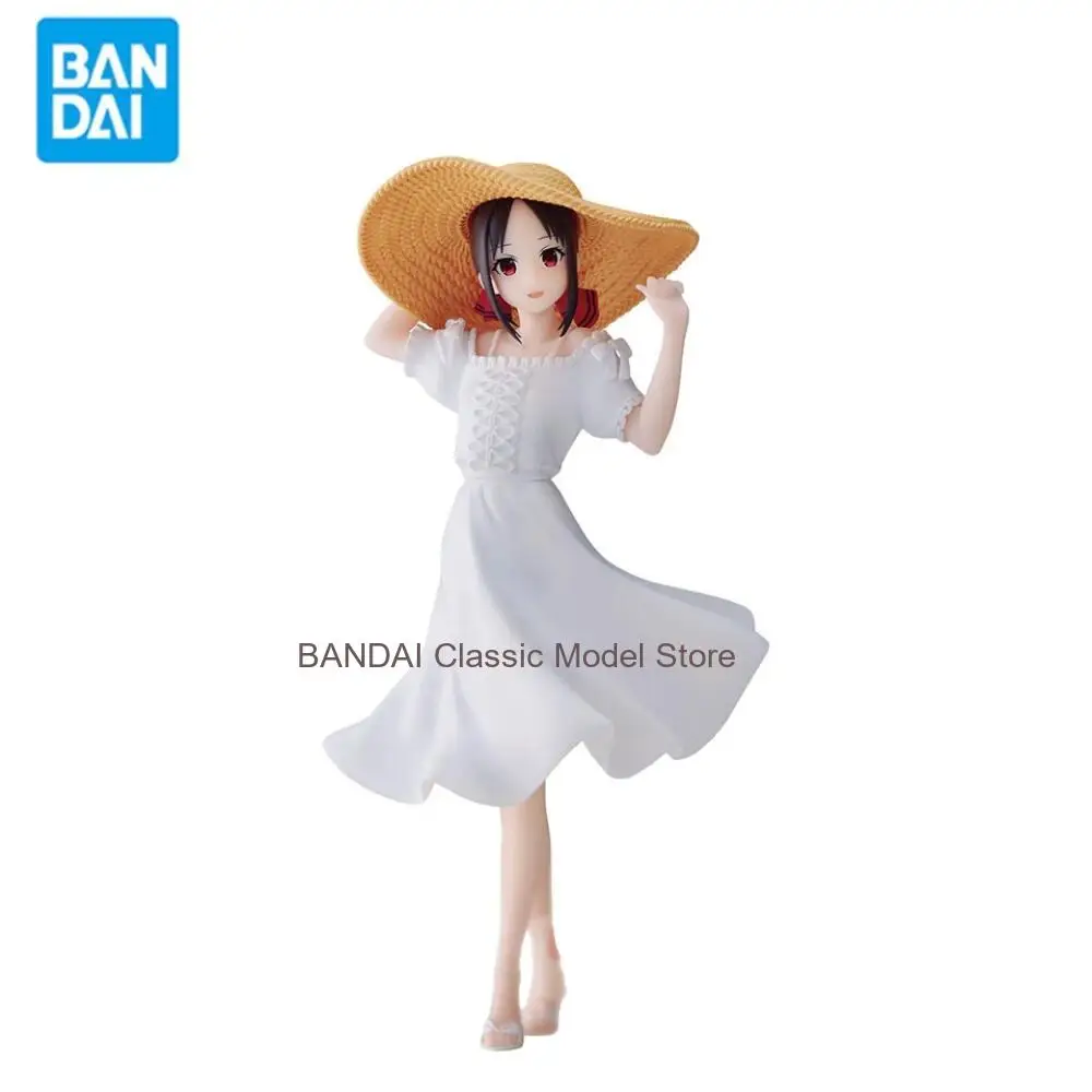 Original  Banpresto Miss Kaguya Wants Me To Confess 18cm  Shinomiya Kaguya  Action Figure  For 13 Year Old Boy Toys Gift