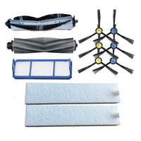 Roller Main Brush Cover Side Brush HEPA Filter Mop Cloth Rags for Ilife L100 A10 A10s Robotic Vacuum Cleaner Parts Repalcement