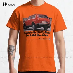 New Lada Niva Classic T-Shirt Cotton Tee Shirt S-5Xl T Shirt couple shirts Unisex