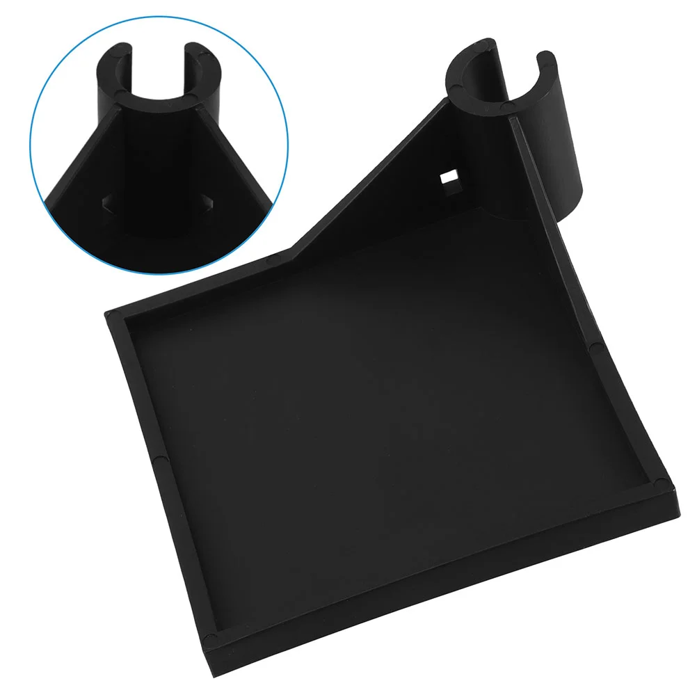 

4 Pcs Grow Tent Corner Frame Utility Microphone Stand Tray Camera Shelf Storage Accessories Accessory Pole Bracket