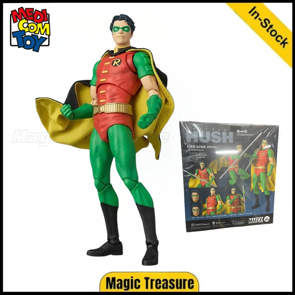 In Stock】 Medicom Toy DC No.264 MAFEX ROBIN (BATMAN: HUSH Ver
