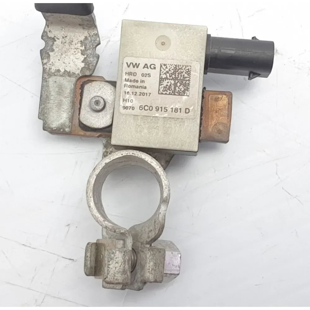 12V Lead-acid Battery Ground Cable Wire Battery Terminal Clamp Clips Line 6C0915181D For Porsche Cayenne Taycan 992 Lambo Urus A