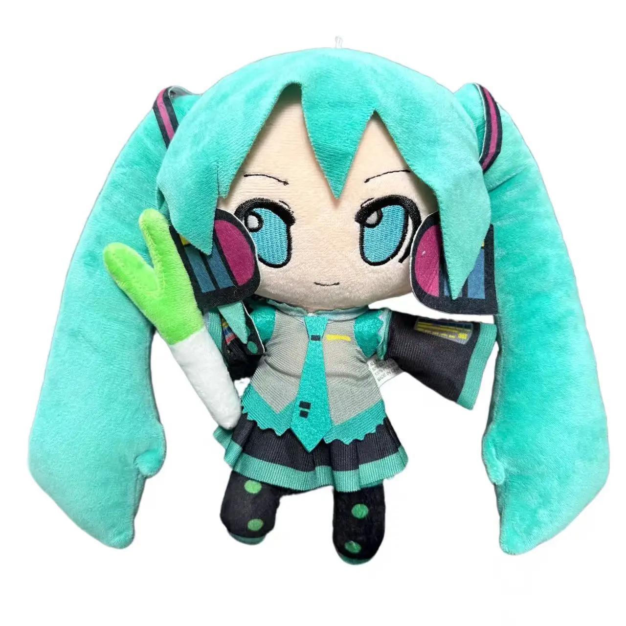 Neues 25 cm japanisches Anime-Plüschtier iHasune ~ Miiku Plüschpuppe, weiches Kissen, zukünftige Puppe, süßes Weihnachtsgeschenk für Kinder