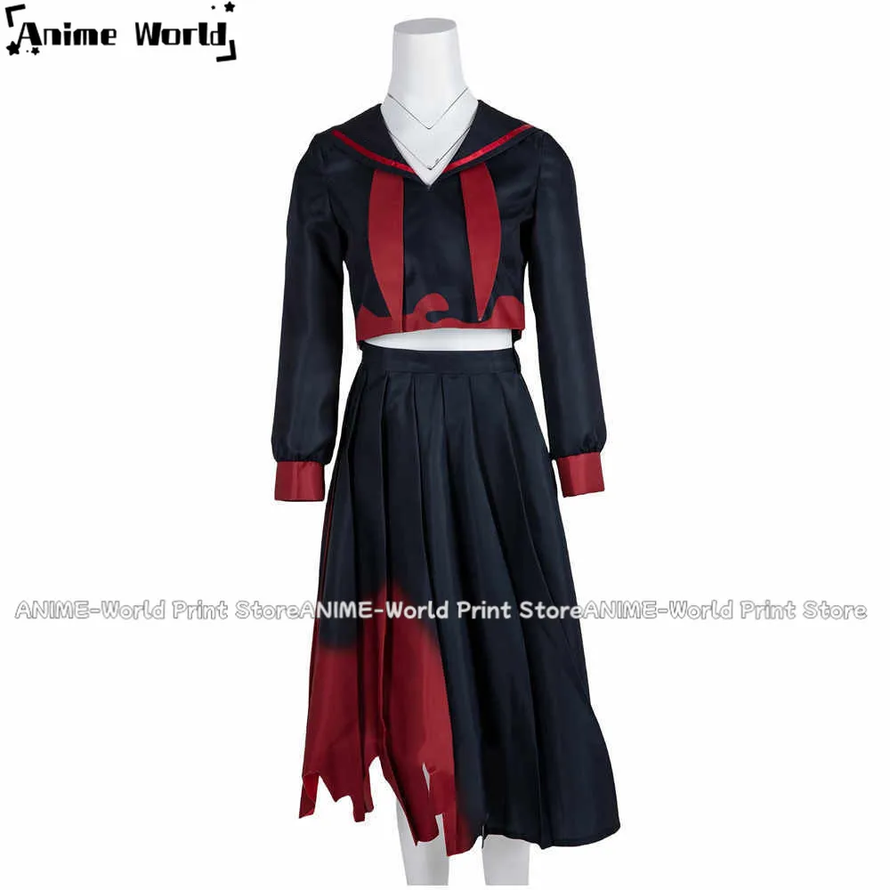 《Custom Size》Unisex Anime Blue Archive Kenzaki Tsurugi Cosplay Costumes Outfit Halloween