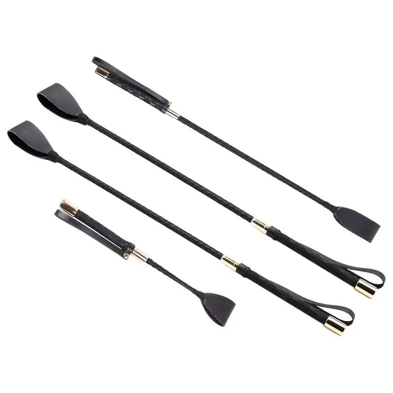 30/45/54/60CM Riding Crop Horse Crop Double Slapper Horse Whip Horse Whip With PU Leather Equestrianism For Horses