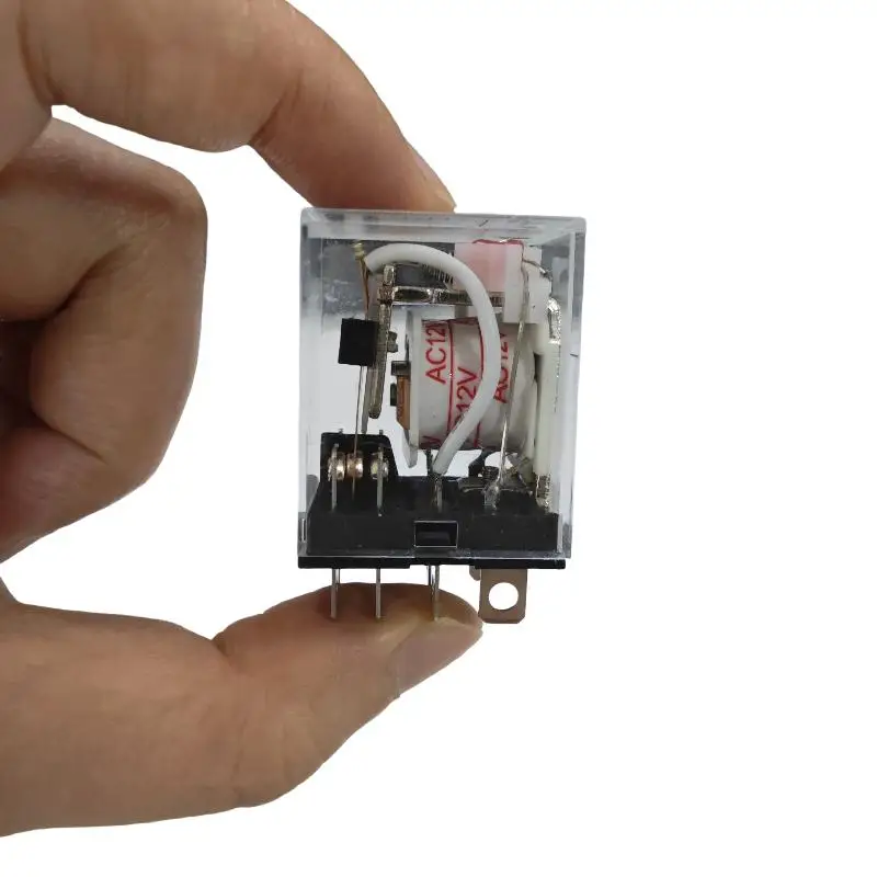 New Sale 1Pcs 10A 8PIN Coil DPDT DC 12V 24V AC 220V Electronic Micro Mini Electromagnetic Relay LY2NJ HH62P JQX-13F