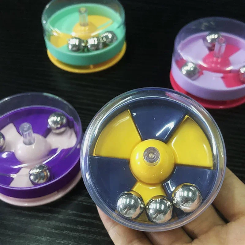 HOT SALE Stress Relief Fidget Toy Decompression Fidget Rollers Spinners Press Rotate Orbit Cube Antistress Toys Kids Autism ADHD