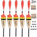 5pcs wooden 2in