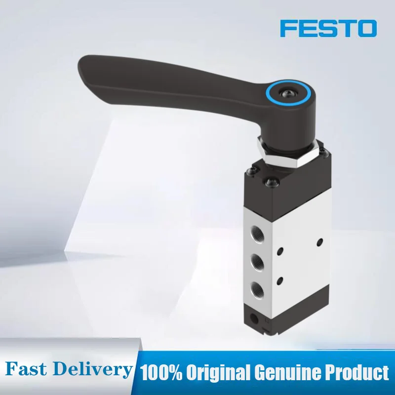 FESTO Solenoid valve VHEF-H-B53C-G14/G18 series Genuine  5/3-way, closed VHEF high-performance solenoid valve widely used