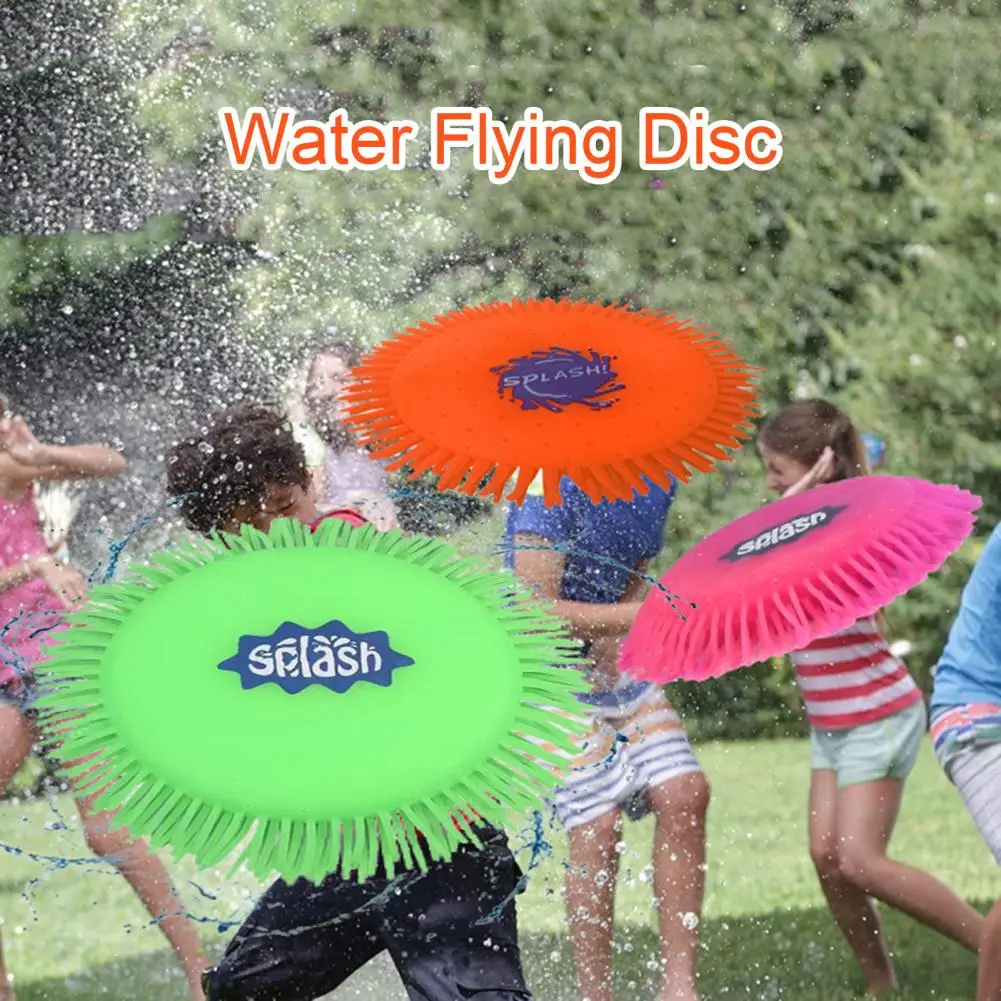 

Flying Disc Water Throwing Disc for Kids Soft Beach Water Flying Disc Park Pool Parties Toy Summer Fun Outdoor Water Toys