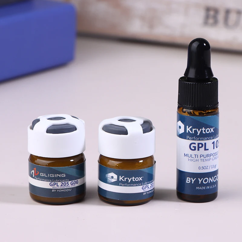 Optimieren Sie Ihre Tastatur mit dem Schmiermittel- und Fettöl-Kit GPL 205G00, 205G0, 105; Komplett mit Stabilisatorschmiermittel.