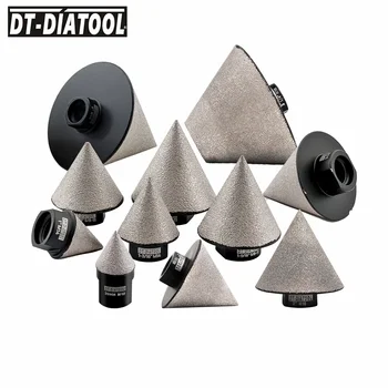 DT-Diatool 1 יחידה יהלום צ'מפר ביטים מסור לאבן קרמיקה פורצלן כתר חיתוך אריחים כוס ראה Beveling M14 M10