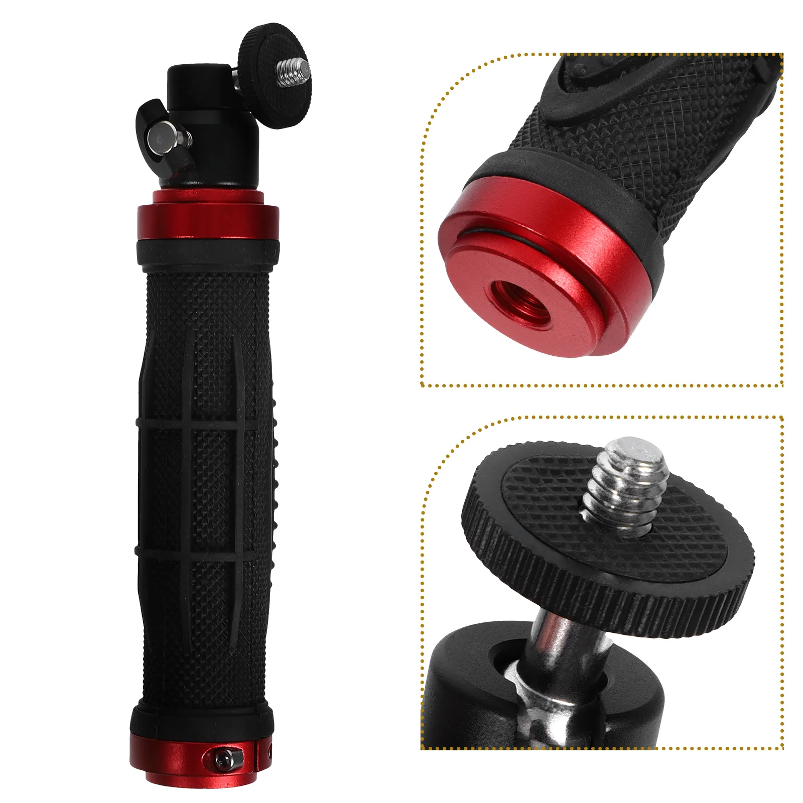 Universal Handheld Camera Stabilizer Grip for DSLR Digital Video Camcorder Aluminum Lightweight Nonslip Handle for Indoor