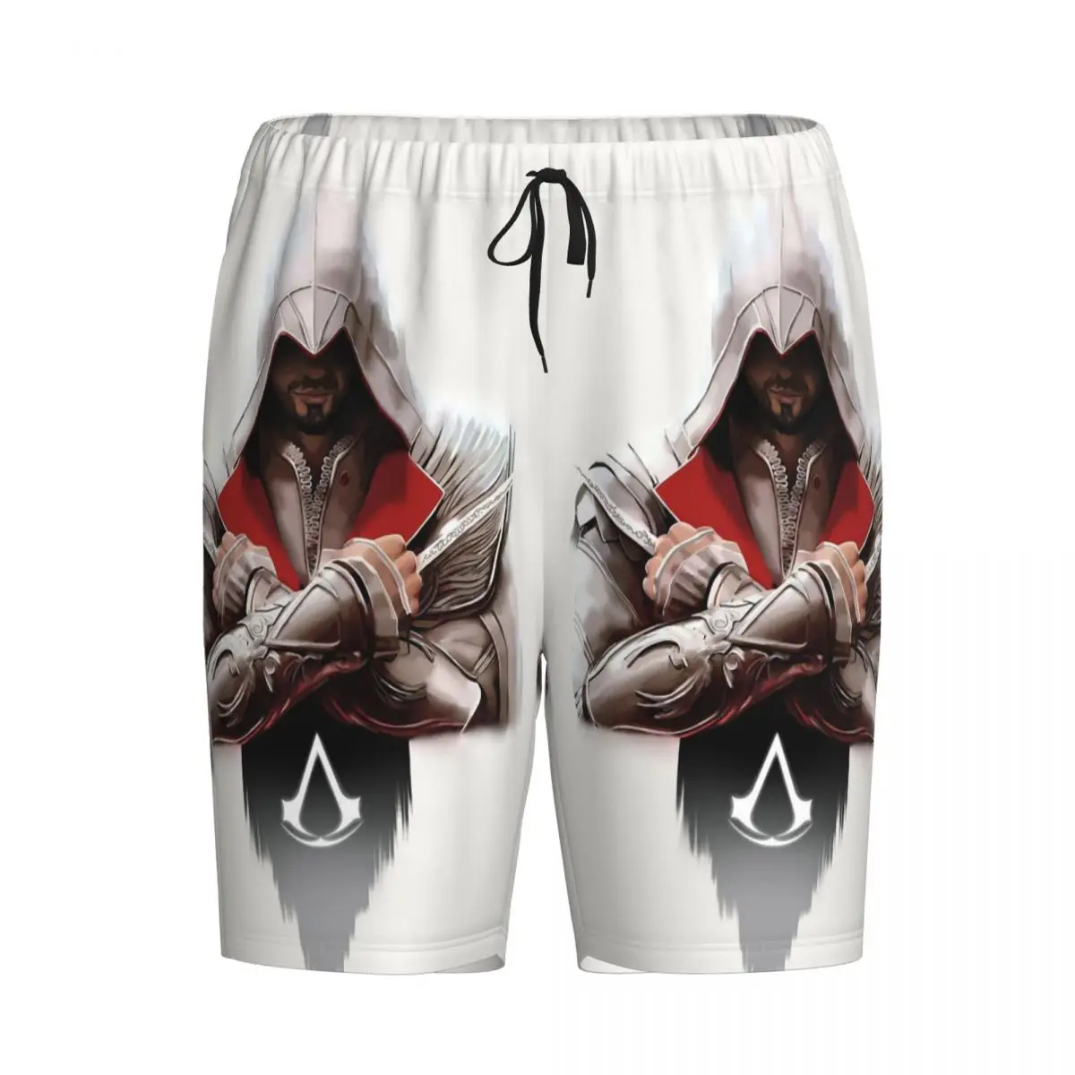 

Мужские пижамные шорты Custom Assassins Creed RGB для игр и отдыха, брюки для сна, домашняя одежда, нижняя часть комплекта для сна
