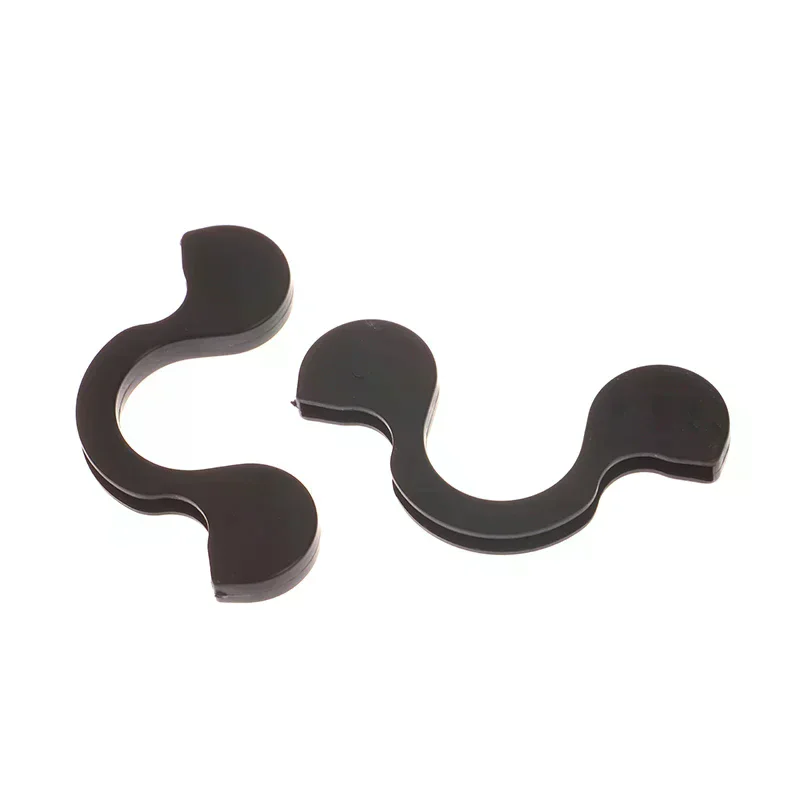 1Pair Universal Anti-skid Rubber Motorcycle Bike Stands Wheel Support Frame Stand Swing Arm Lift Tripod Hooks Rubber Accessories