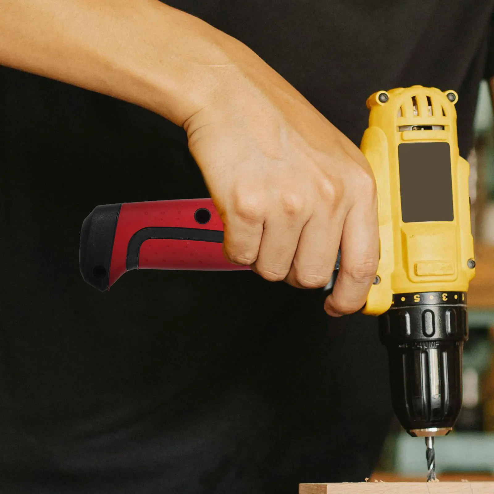 

Universal Electric Drill Switch Handle 16mm Impact Drill Accessory Replacement Handle Grip Ergonomic Control for Power Drills