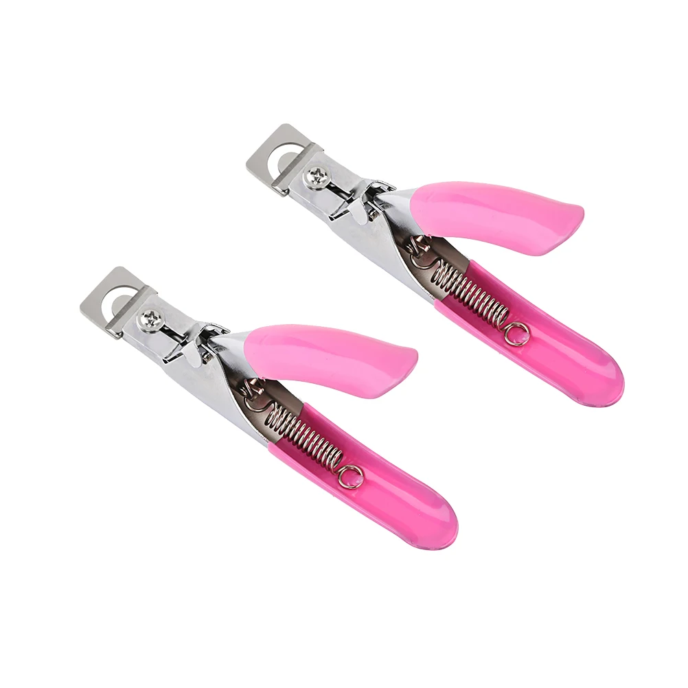 

2pcs Stainless Steel Clippers Manicure Tools For Acrylic Natural Nails Ergonomic Design Trimmer Cuticle Tool Cutter Pedicure