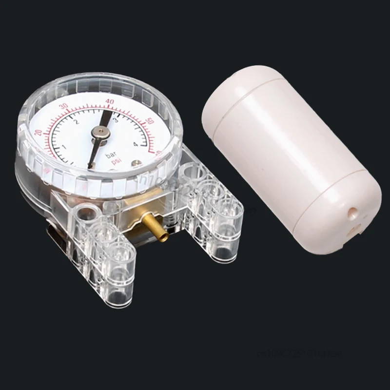 

Технический пневматический манометр Airtank DIY Строительные блоки 9641 75974 64065 Воздушные трубки Воздушная часть Кирпичи Игрушки Подарки