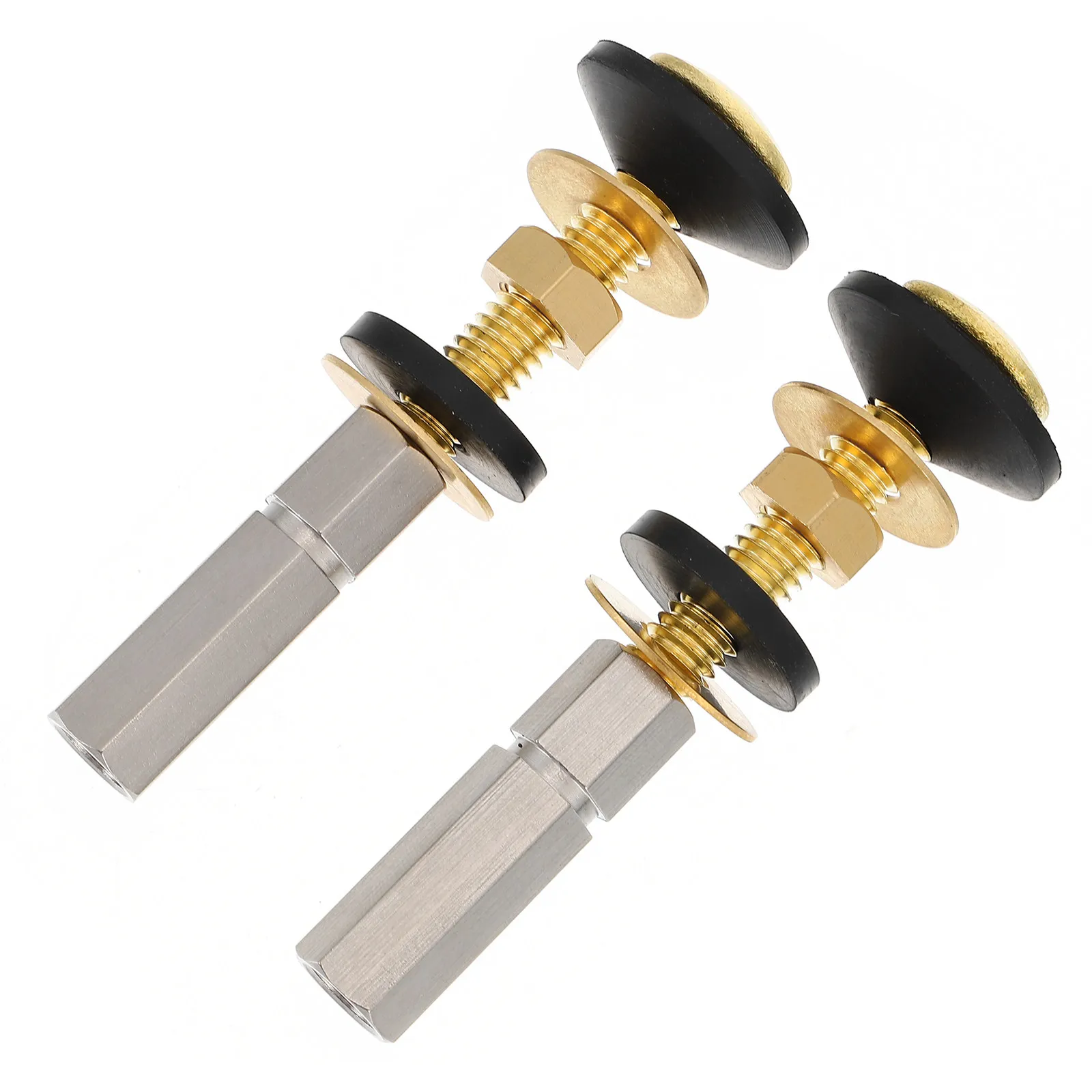 

2Pcs Toilet Seat Screws Stainless Steel Copper Replacement Bolts Fixing Universal Mounting Hardware Toilet Seat Repair