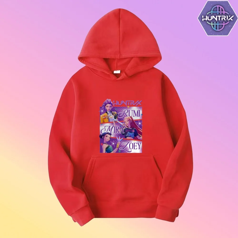 KPop デーモンハンターズ映画ダーピータイガー映画 2025 パーカーファッションヒップホップフード付きスウェットシャツ男性女性服特大プルオーバー