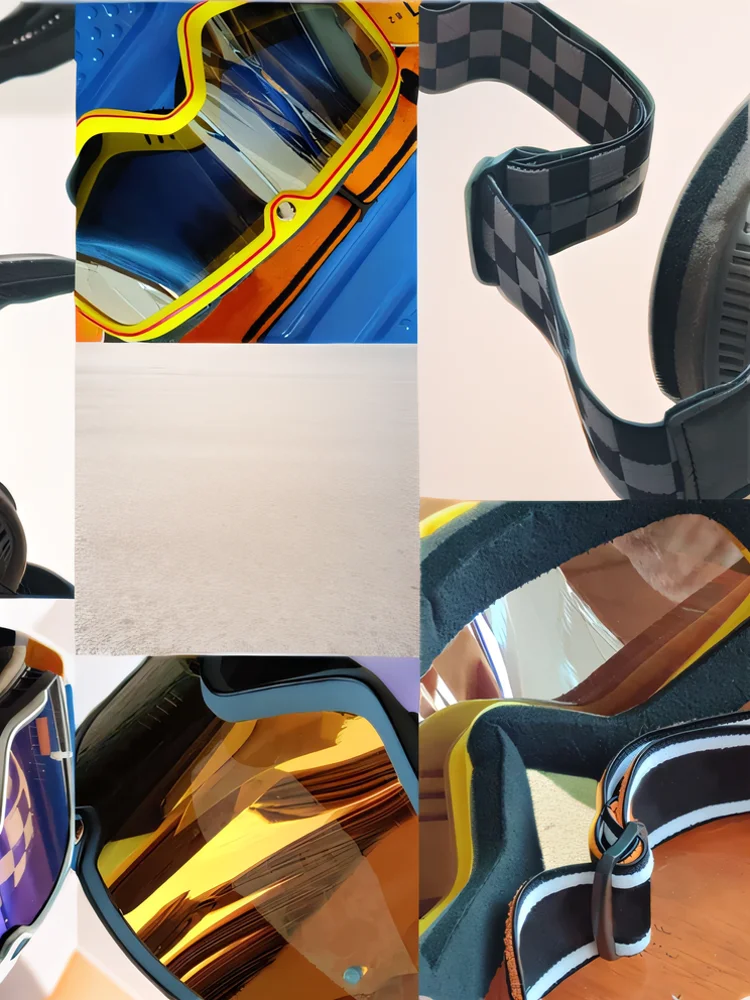 AliExpress UCHOOSE Retro Motorcycle Goggles Ski Glasses Sunglasses ATV Goggles Non-slip Belt AntiUV Cafe Racer Chopper Cycling Racing Free shipping