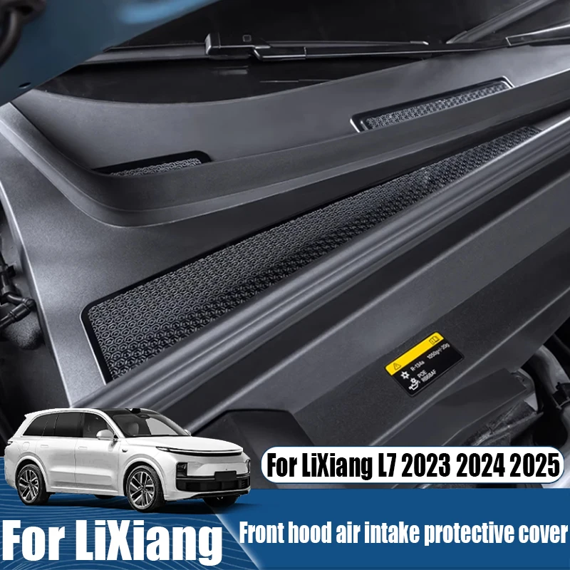 

Для LiXiang L7 2023 2024 2025 защитный чехол для модифицированного переднего воздухозаборника капота, аксессуары для украшения интерьера автомобиля