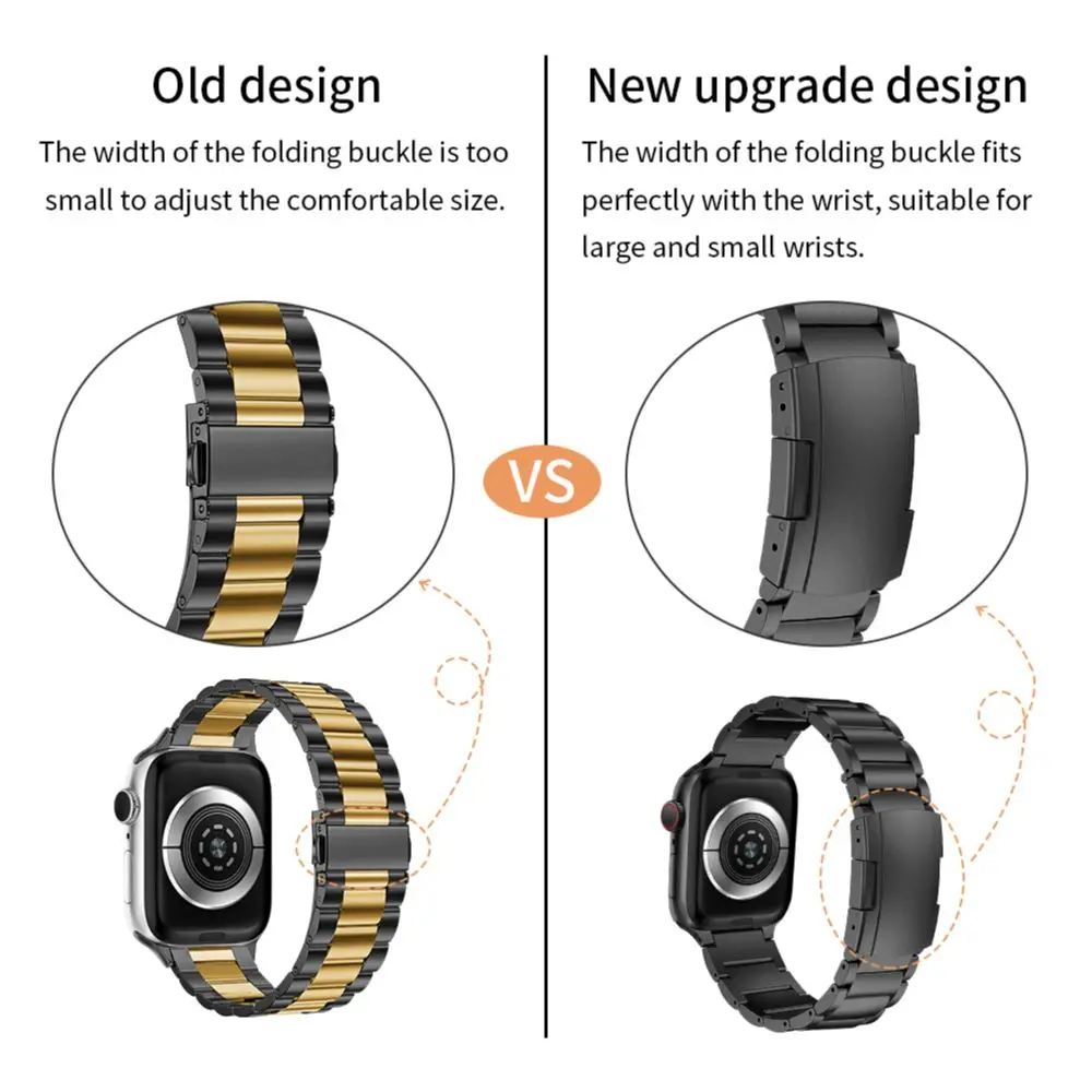 Titanium Alloy Strap For Apple Watch Band Ultra 49mm 10 46mm 42mm Metal Bracelet iWatch Series 9 8 7 6 5 SE 45mm 41mm 44mm 40mm