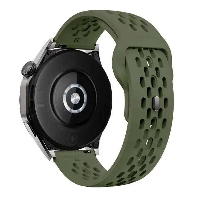 22mm 20mm Sport Silikon Armband Für Garmin Forerunner 165 55 965 745 245 265 255 Vivoactive 6 5 4 3 Venu 3 2 SQ2 Musik Armband – Detail 11