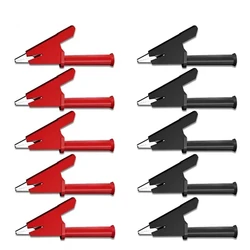 Cleqee P2002 380V 20A clip a coccodrillo a coccodrillo Jack cartelle di prova di sicurezza resistere alla tensione per spina a Banana da 4mm