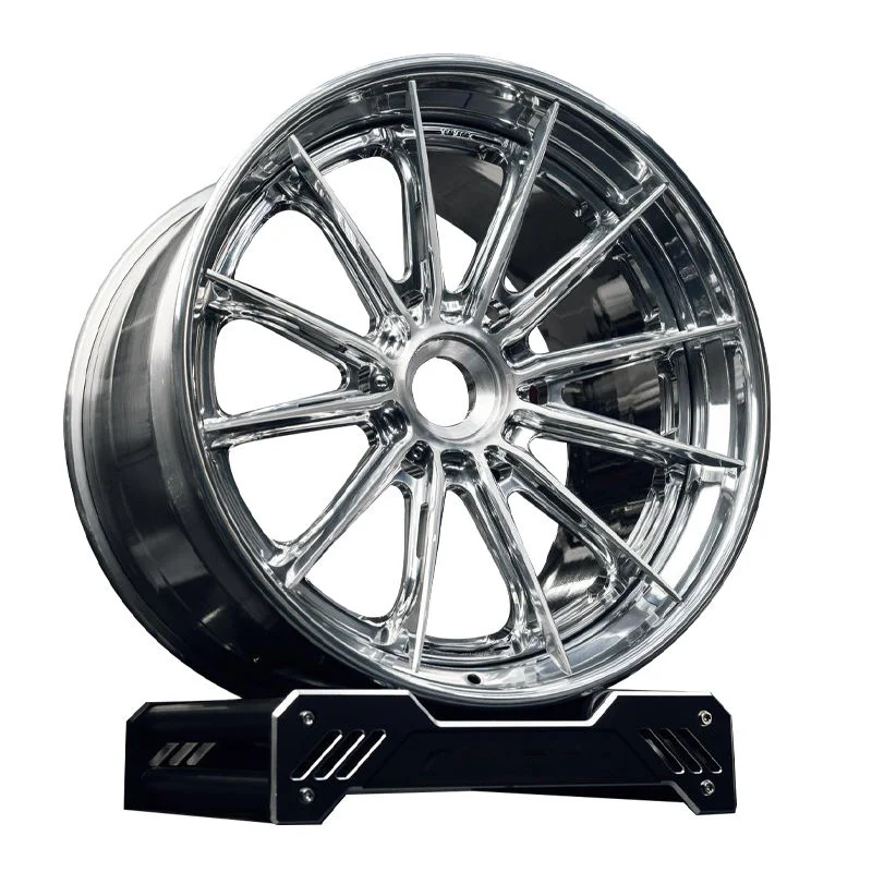 -For  Lock Style Polish Custom Forged Wheels 2-Piece Aluminum Alloy Rims 18 19 22 Inch Sizes 5x112 5x130 PCD 40mm 25mm 30mm ET&