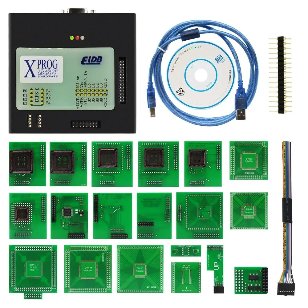 XPROG-M Xprog5.55 Add New Authorization V5.55 X-PROG M Metal Box XPROG ECU Programmer Tool X Prog M5.55 Full Adapters