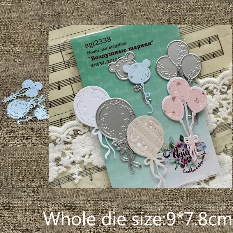 New Design Craft Metal stencil mold Cutting Die balloon decoration scrapbook die cut Album Paper Card Craft Embossing