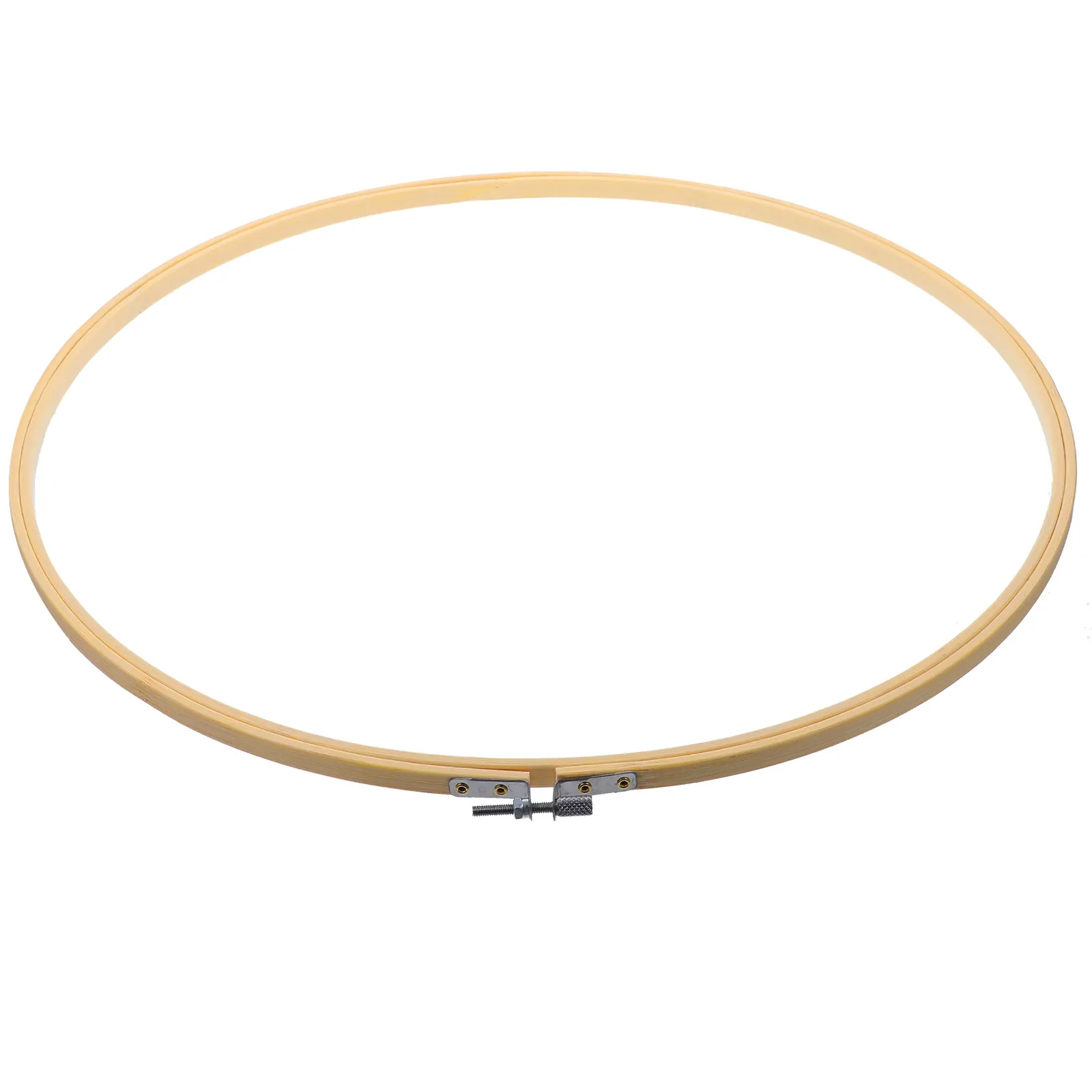 

1Pcs 40Cm Bamboo Embroidery Hoop Set Suitable for DIY Needlework Cross Stitch Sewing Display Accessory