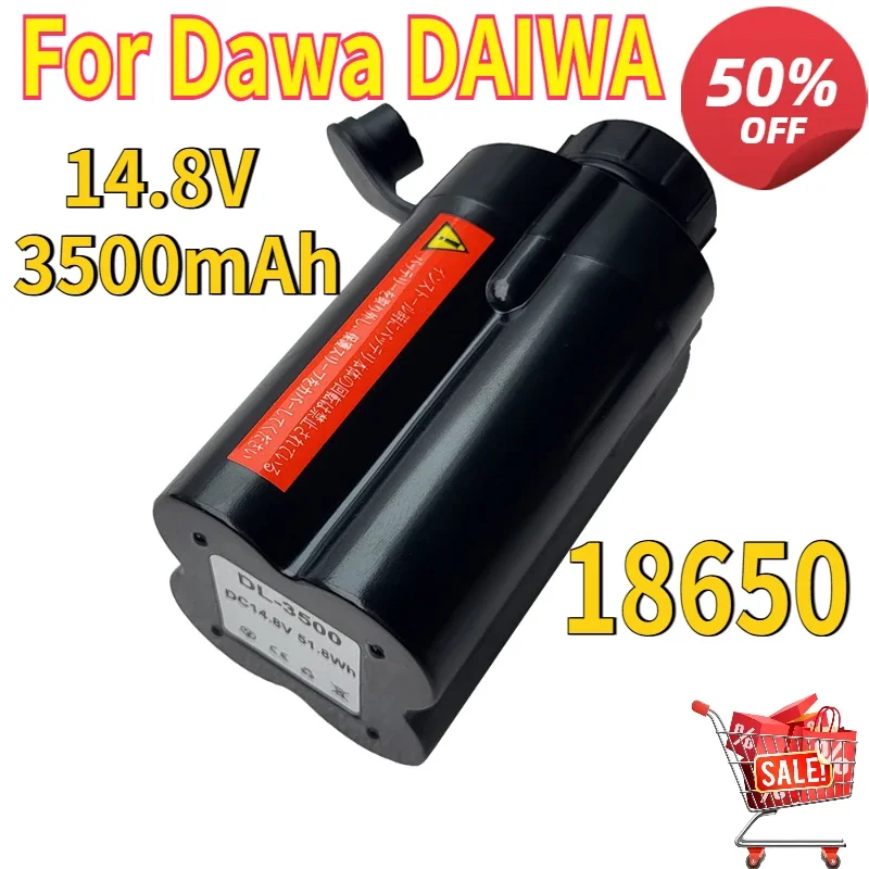 14.8V3500mAh Applicable for Dawa DAIWA Fishing Boat Grenade Battery 18650 Shimano Fishing Boat Special Battery+ Charger