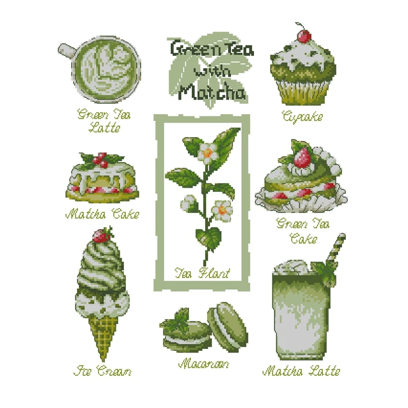 

Набор для вышивки крестиком зеленого чая 28 карат, 18 карат, 14 карат и 11 карат можно выбрать в упаковках материалов для ручной вышивки тканевой ткани.