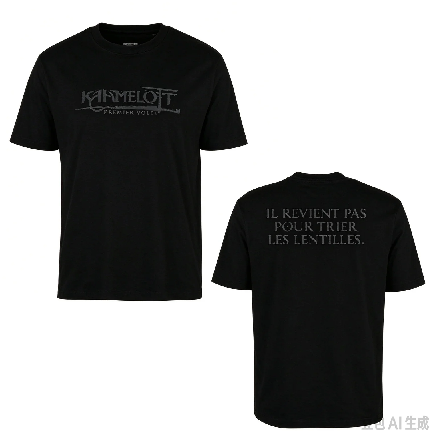 2026 Kaamelotte: The Second Chapter Adventure Movie Summer Men's and Women's Cotton T-shirt Comfortable and Breathable