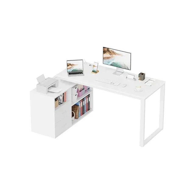 

%a Factory Wholesale Manufacture Minimalist Wooden Home Office Furniture With Exterior Shelves Office Table for Home Office