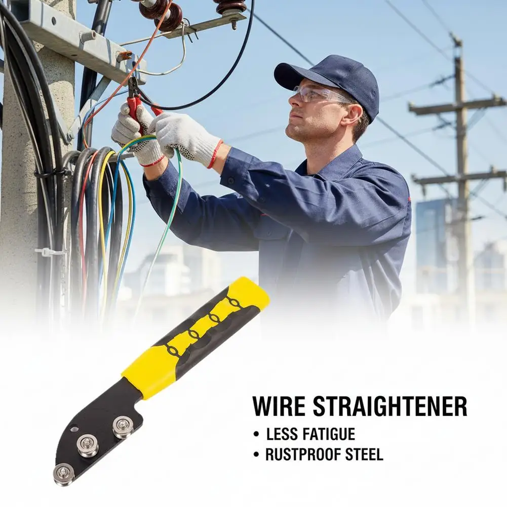 Elektrisches Kabelrichtwerkzeug Weichkabel-Richtwerkzeug Winkelverstellbar für Elektrokasten-Anschlusswerkzeug Metallkabel – Detail 3